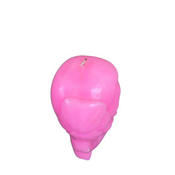 Pink Lady Head Candle Hawaiian Woman Bust Tiki Tropical Unused Marwal Mold Vtg‎ - Picture 7 of 9